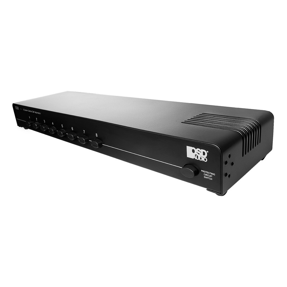 8 zone speaker selector with deals volume control